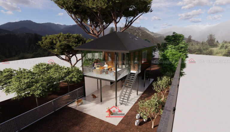 Nhà Sàn Lắp Ghép Lâm Đồng