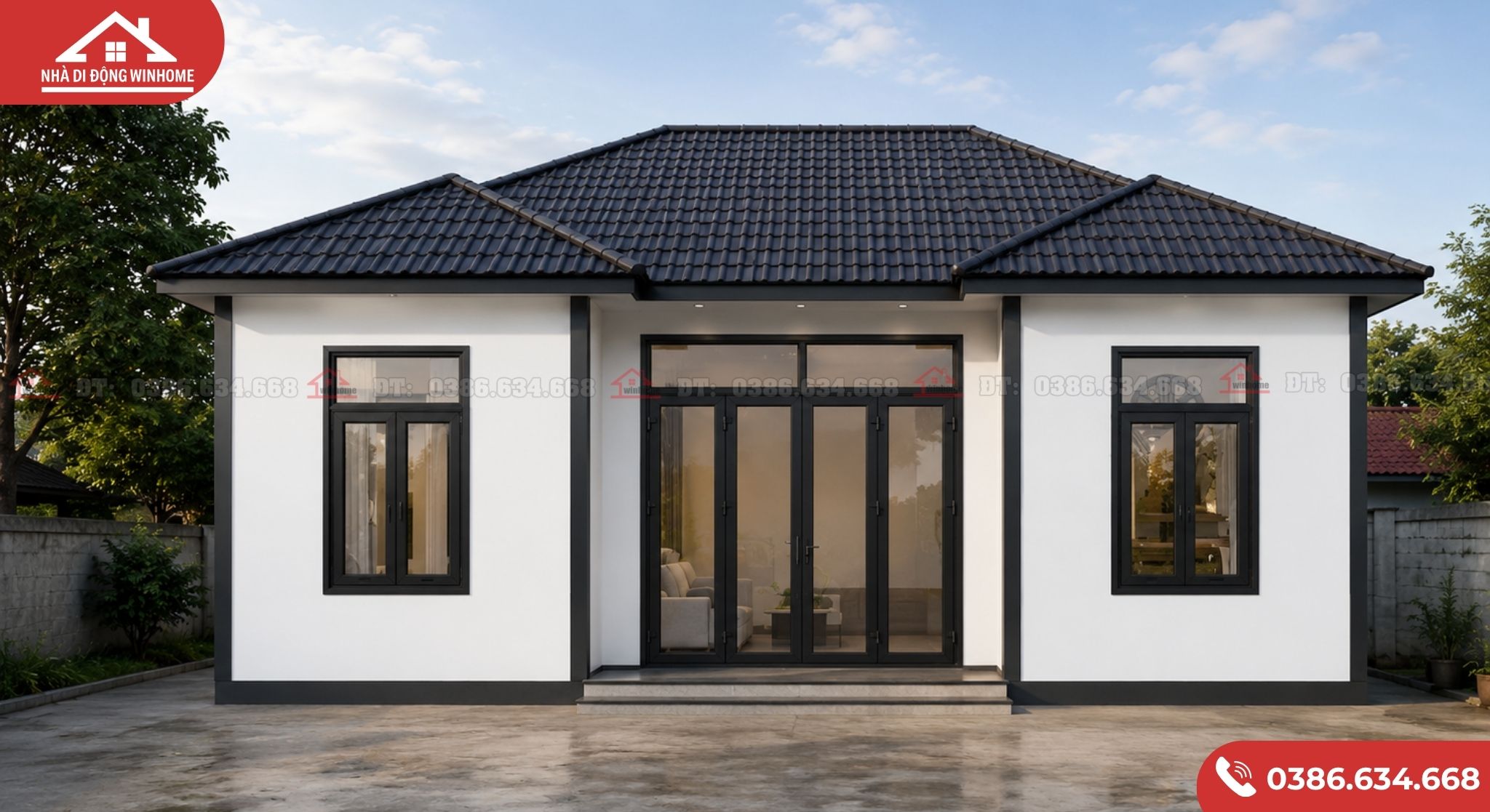 Nhà Lắp Ghép 70m² 3 Phòng Ngủ - Image 2