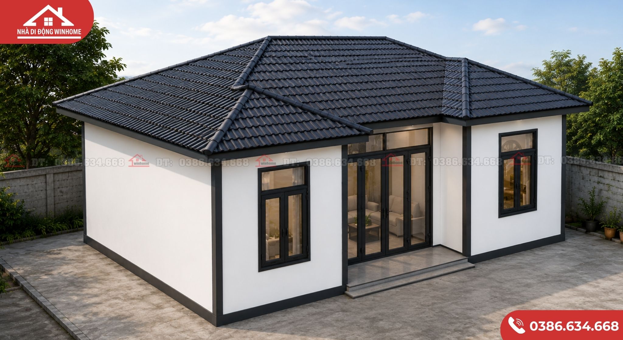 Nhà Lắp Ghép 70m² 3 Phòng Ngủ - Image 3