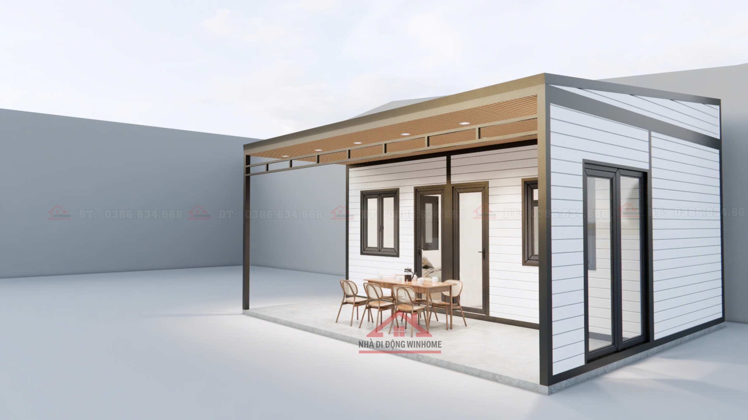 Nhà Lắp Ghép 27m² 2 Phòng Ngủ - Image 2