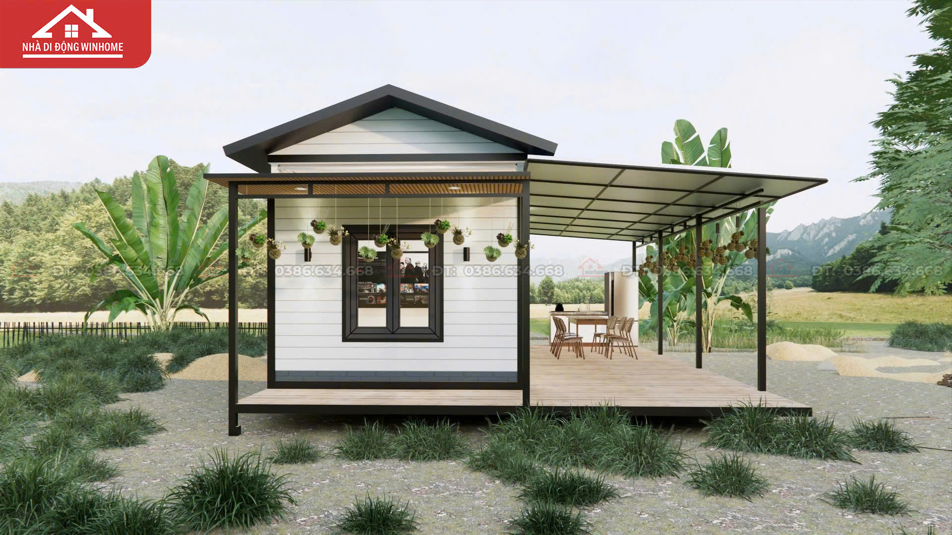 Nhà Lắp Ghép 30m2- Đủ Tiện Nghi - Image 2