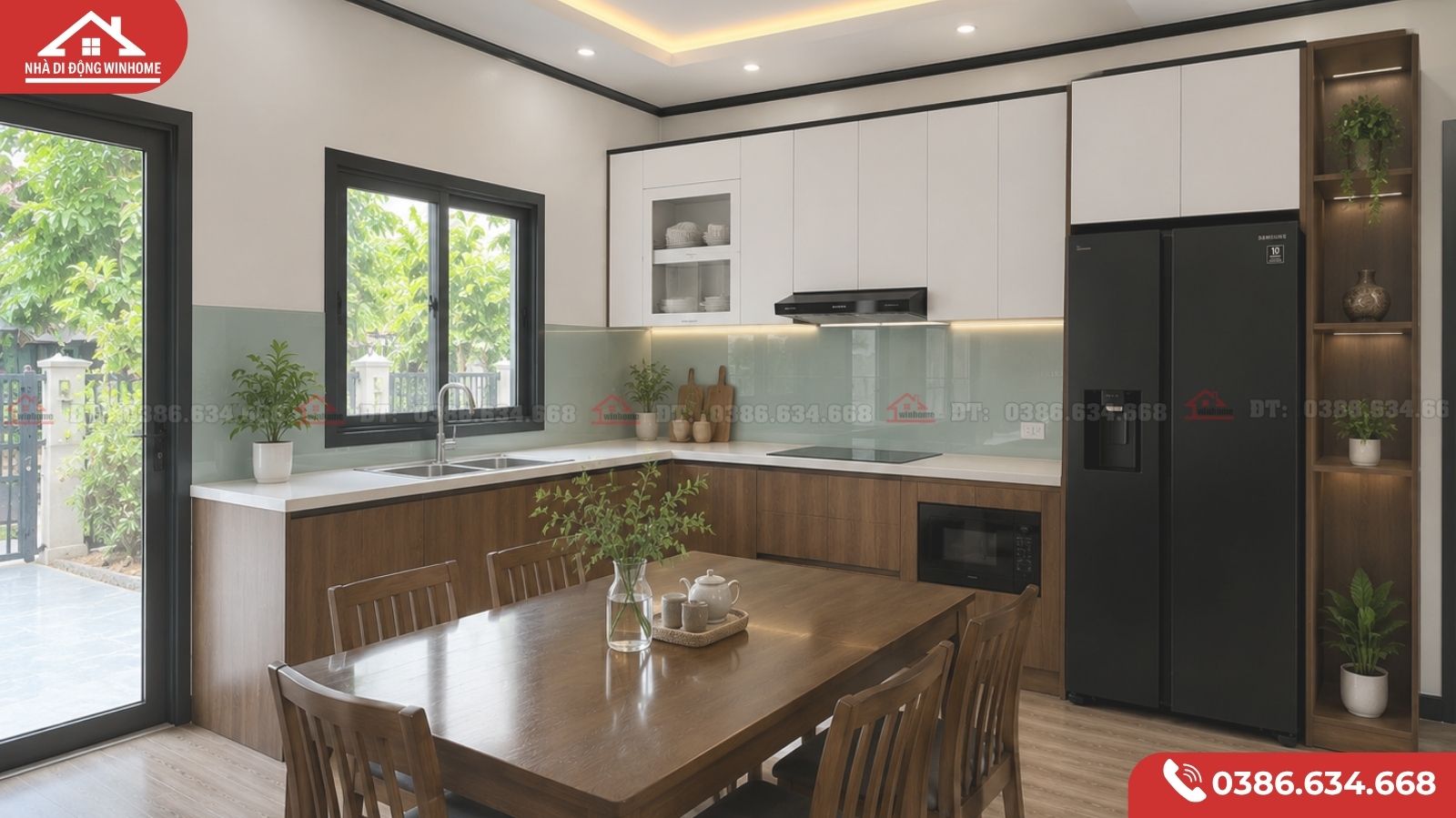 Mẫu Nhà Lắp Ghép 84m² Hiện Đại – 3 Phòng Ngủ Tiện Nghi Cho Gia Đình Nhiều Thế Hệ - Image 6