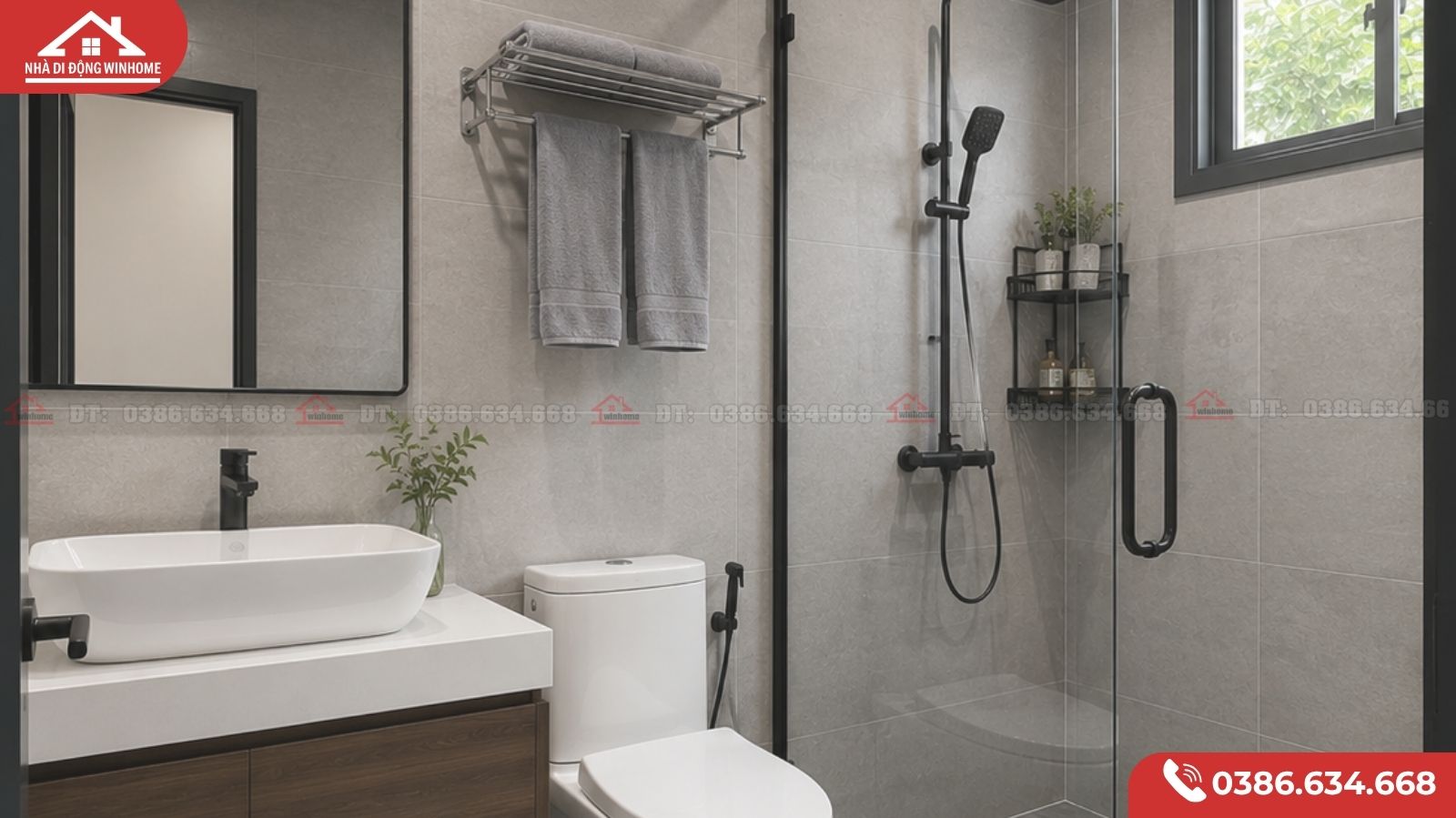 Mẫu Nhà Lắp Ghép 84m² Hiện Đại – 3 Phòng Ngủ Tiện Nghi Cho Gia Đình Nhiều Thế Hệ - Image 7