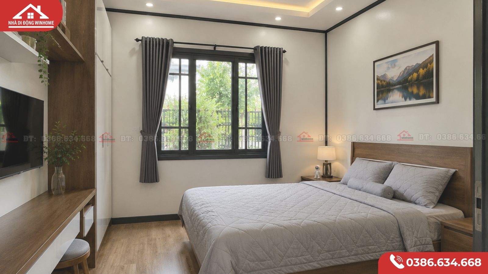 Mẫu Nhà Lắp Ghép 84m² Hiện Đại – 3 Phòng Ngủ Tiện Nghi Cho Gia Đình Nhiều Thế Hệ - Image 8