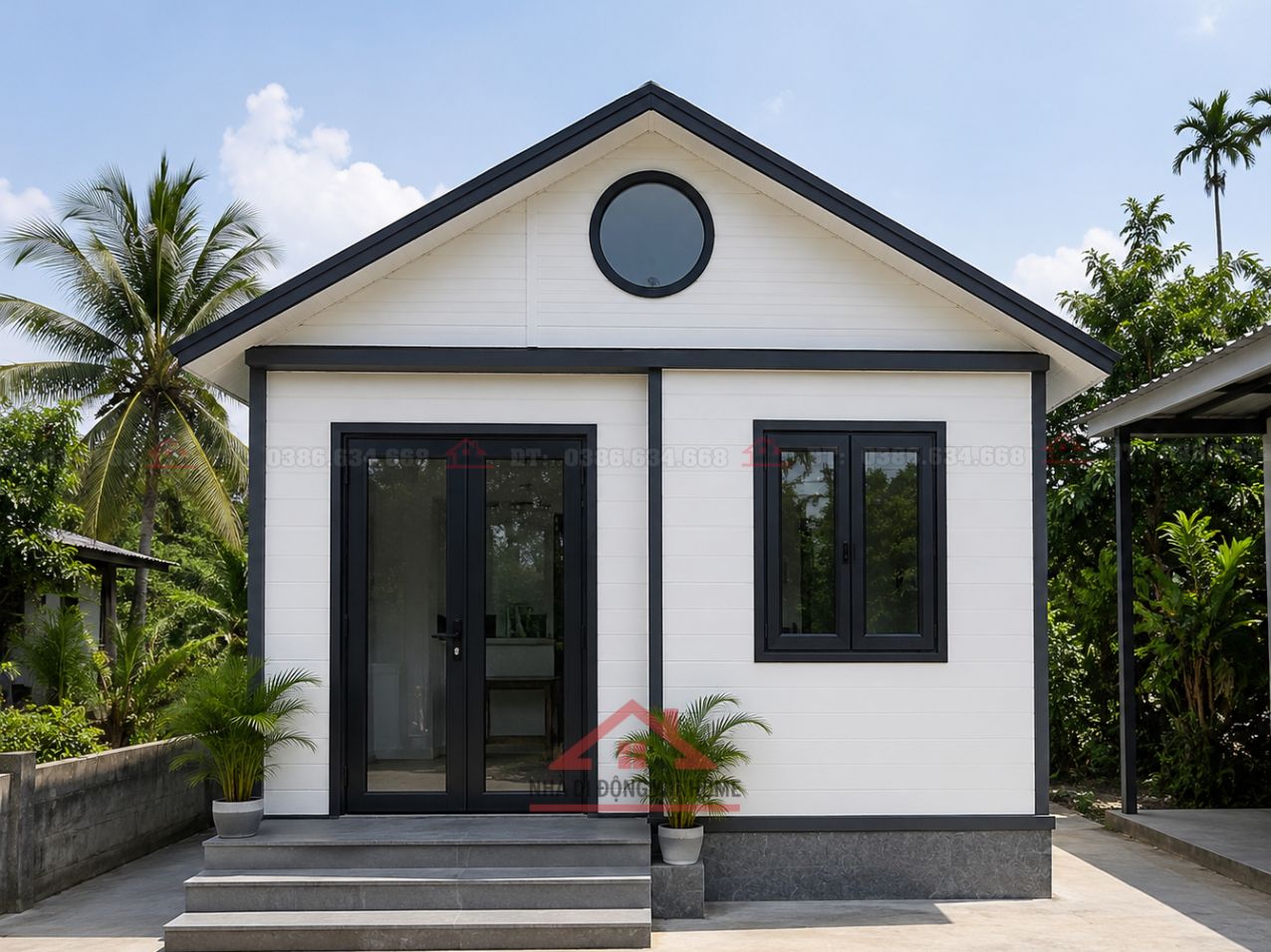 Nhà lắp ghép 54m² – Thiết kế nhỏ gọn, đầy đủ tiện nghi, thi công chỉ 10 ngày - Image 2